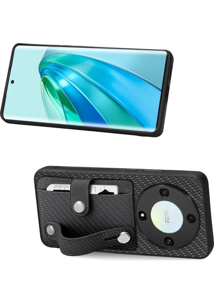 Onur X9A Için Bileklik Kickstand Cüzdan Arka Kılıf (Yurt Dışından) fiyatları