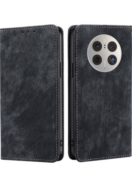 Huawei Mate 50 Pro Için Rfıd Pu Kılıf (Yurt Dışından)