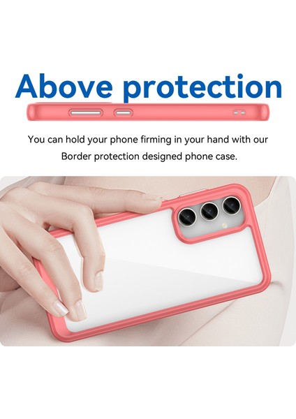 Samsung Galaxy S23 Fe Için Akrilik + Tpu Telefon Kılıfı (Yurt Dışından) fırsatları