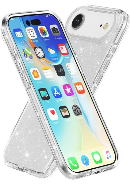 iPhone Air Için Terminator Simli Toz Telefon Kılıfı (Yurt Dışından) fırsatları