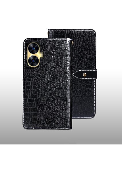 Realme C55 4g Için Idewei Pu Kılıf (Yurt Dışından)
