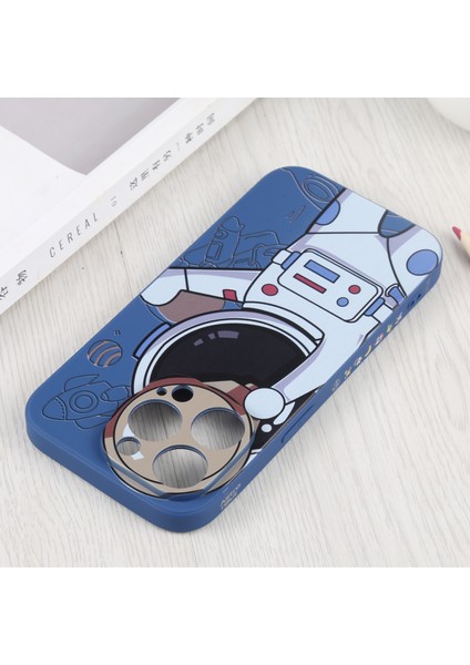 iPhone 14 Pro Için Spaceman Dürbün Kılıfı (Yurt Dışından) fırsatları