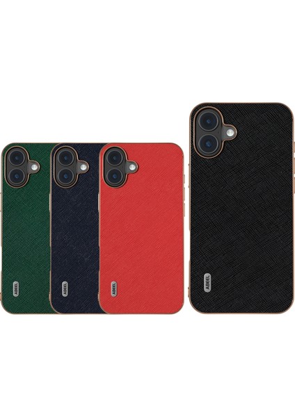iPhone 16 Için Abe Kaplama Çapraz Doku Kılıfı (Yurt Dışından) fiyatları
