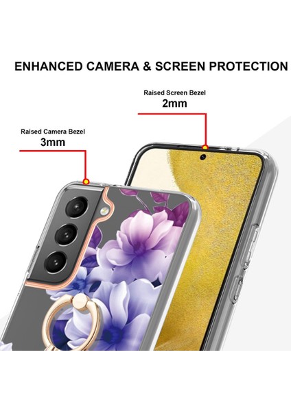 Samsung Galaxy S23 5g Için Halkalı Imd Tpu Telefon Kılıfı (Yurt Dışından) modelleri