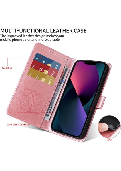 Realme 14 Pro+ Global Için Pu Telefon Kılıfı (Yurt Dışından) modelleri