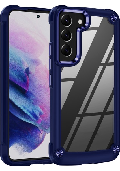Samsung Galaxy S23+ 5g Için Yumuşak Tpu Şeffaf Pc Kılıfı (Yurt Dışından)