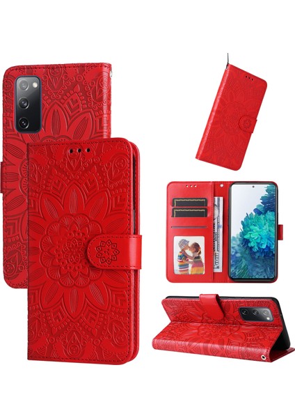 Samsung Galaxy S20 Fe / S20 Fe 5g Için Deri Kılıf (Yurt Dışından)