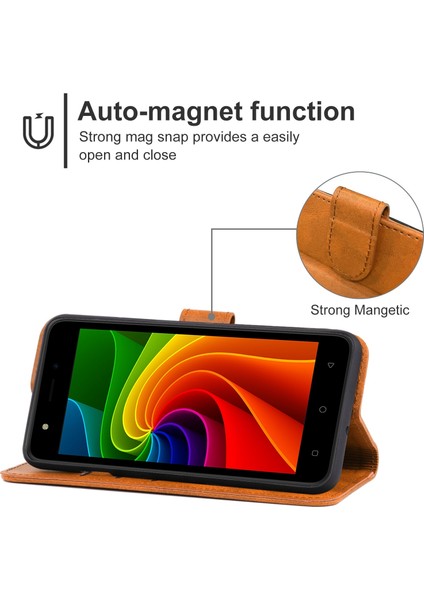 Tecno F2 Için Pu Telefon Kılıfı (Yurt Dışından) indirimleri