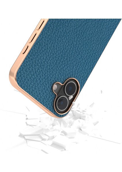iPhone 16 Plus Için Abe Kaplama Litchi Doku Kılıfı (Yurt Dışından) indirimleri
