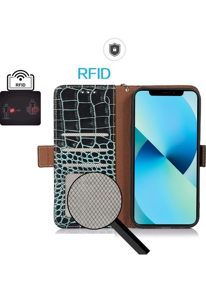 Honor Play 60 Plus / 200 Smart Için Timsah Dokulu Pu Kılıf (Yurt Dışından) fırsatları