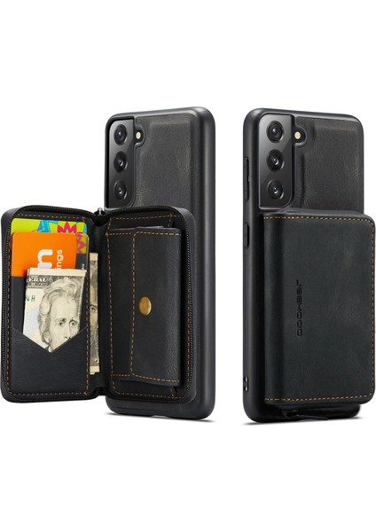 Fermuarlı Deri Kılıf Samsung Galaxy S22 5g (Yurt Dışından)