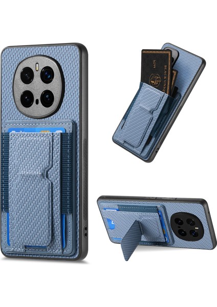 Honor Magic7 Pro Için Karbon Fiber Stand Kılıfı (Yurt Dışından)