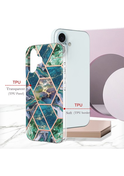 iPhone 16 Için Mermer Tpu Kılıf (Yurt Dışından) indirimleri