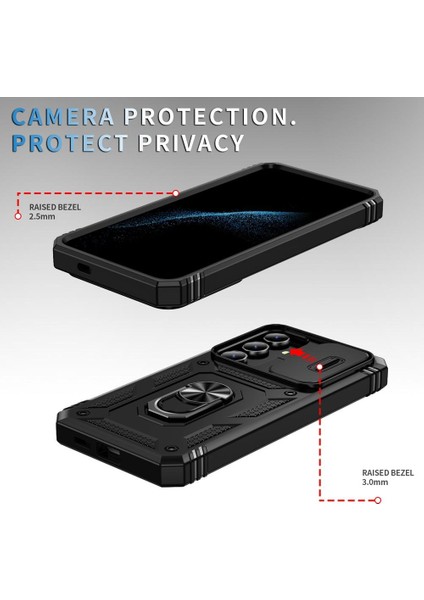 Samsung Galaxy S25+ 5g Için Kayar Camshid Telefon Kılıfı (Yurt Dışından) modelleri