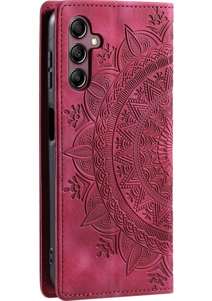 Samsung Galaxy S25 Fe 5g Için Totem Kabartmalı Deri Kılıf (Yurt Dışından) modelleri