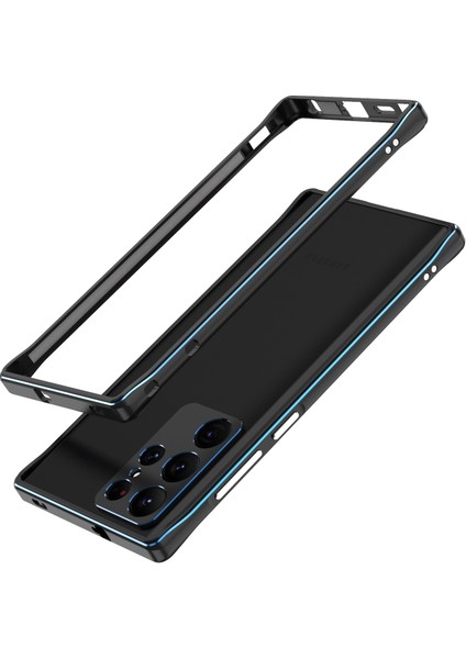Samsung Galaxy S22 Ultra Için Lens Koruyucu+Metal Çerçeve Kılıf (Yurt Dışından) fiyatları