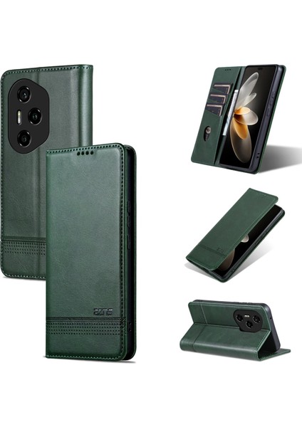 Honor 300 Pro Için Manyetik Buzağı Dokusu Kılıfı (Yurt Dışından)