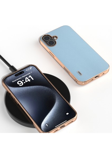 iPhone 16 Plus Için Abe Kaplama Hakiki Deri Kılıf (Yurt Dışından) modelleri