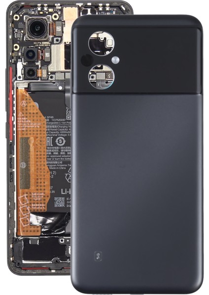 Xiaomi Poco M5 / Poco M5 Hindistan Için Arka Kapak (Yurt Dışından)