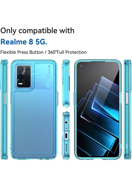 Realme 8s 5g Için Tpu Telefon Kılıfı (Yurt Dışından) fiyatları