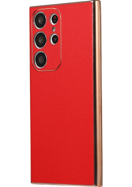 Samsung Galaxy S23 Ultra 5g Için Deri Kaplama Telefon Kılıfı (Yurt Dışından) fiyatları