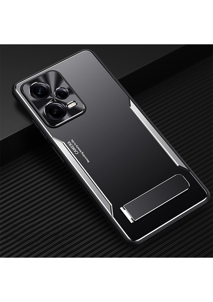 Xiaomi Redmi Note 12 Pro+ Çin Için Tpu+Titanyum Alaşımlı Kılıf (Yurt Dışından)
