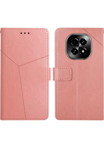 Realme C63 5g Için HT01 Y-Şekilli Pu Kılıf (Yurt Dışından)