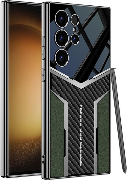 Samsung Galaxy S23 Ultra 5g Için Gkk Kaplama Gelecek Pu Kılıf (Yurt Dışından)