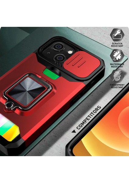 iPhone 13 Için Kayar Kameralı Pc + Tpu Kılıf (Yurt Dışından) indirimleri