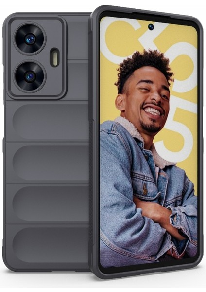 Realme C55 4g Için Tpu + Flann Telefon Kılıfı (Yurt Dışından) fiyatları