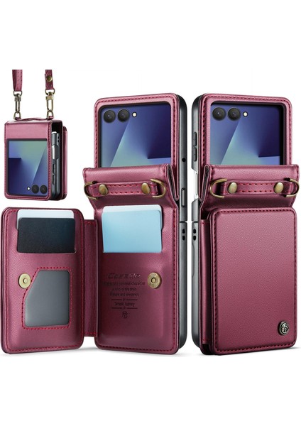 Samsung Galaxy Z Flip7 Için Rfıd Hırsızlık Önleyici Telefon Kılıfı (Yurt Dışından)