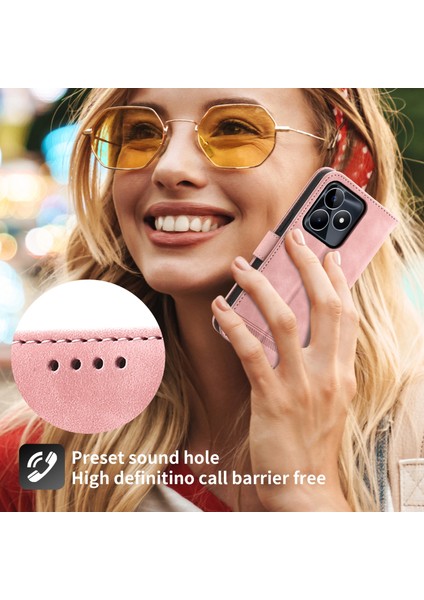Realme C53 Için Dream Line Deri Telefon Kılıfı (Yurt Dışından) indirimleri