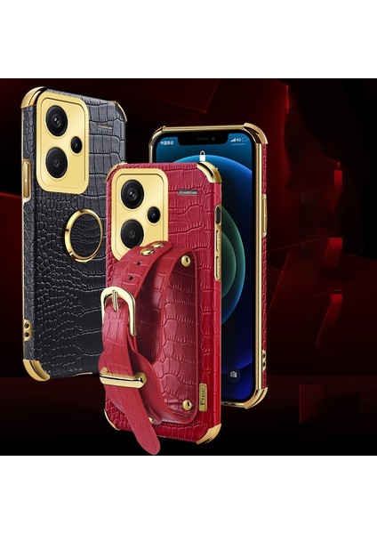 Xiaomi Redmi Note 13 Pro+ Için Timsah Derisi Kılıf (Yurt Dışından) fiyatları