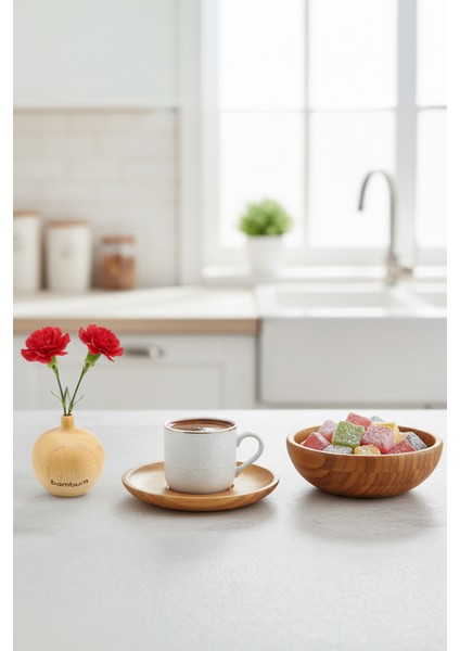 Forli - Bambu Vazo 5,5*4,9cm