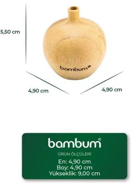 Forli - Bambu Vazo 5,5*4,9cm modelleri