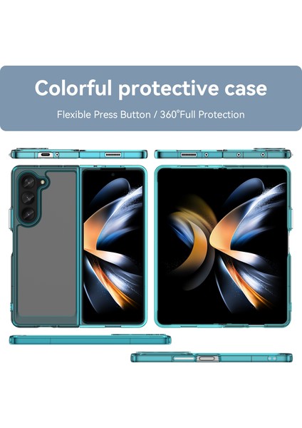 Samsung Galaxy Z Fold5 Için Akrilik + Tpu Telefon Kılıfı (Yurt Dışından) fiyatları