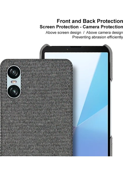 Sony Xperia 10 Vı Için Kumaş Dokulu Kılıf (Yurt Dışından) modelleri