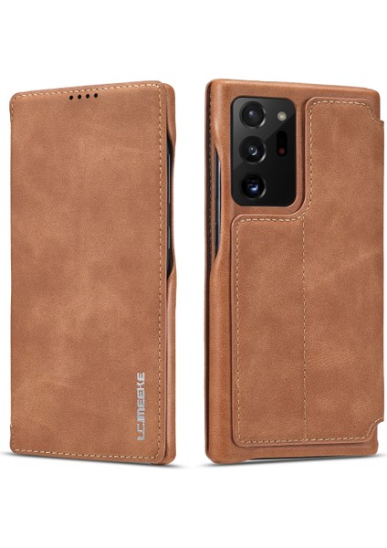 Samsung Galaxy NOTE20 Ultra Deri Kılıf Için (Yurt Dışından)