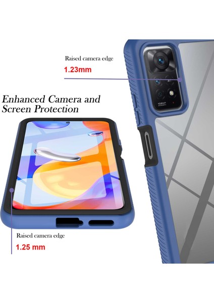 Xiaomi Redmi Note 11 Pro 5g / 4g Yabancı Için Pc + Tpu Kılıf (Yurt Dışından) modelleri