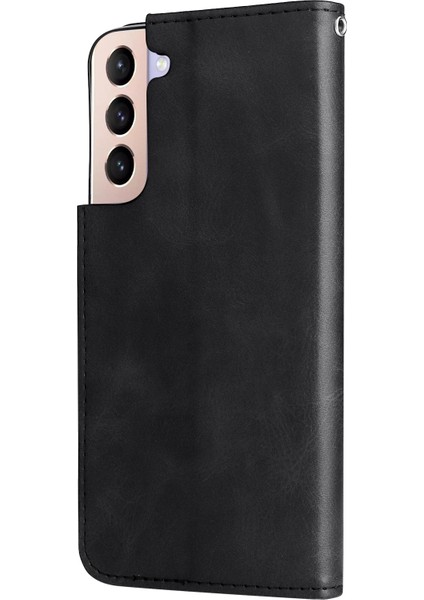 Samsung Galaxy S22+ 5g Için Buzağı Fermuarlı Pu Kılıf (Yurt Dışından) modelleri