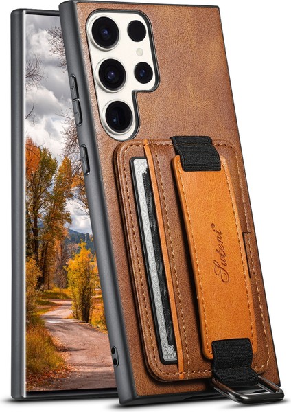 Samsung Galaxy S23 Ultra 5g Kart Cüzdan Bileklik Kılıfı (Yurt Dışından)