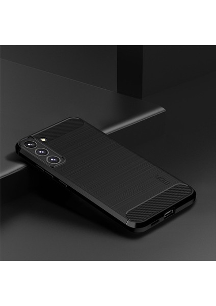 Samsung Galaxy S22 5g Için Fırça Karbon Fiber Tpu Kılıf (Yurt Dışından) modelleri