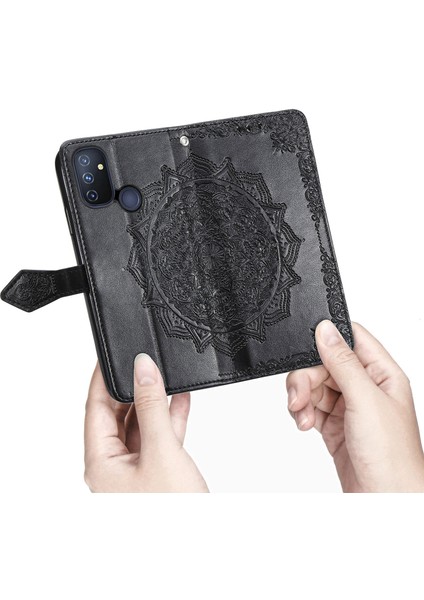 Oneplus Nord N100 Için Mandala Çiçek Deri Kılıf (Yurt Dışından) indirimleri