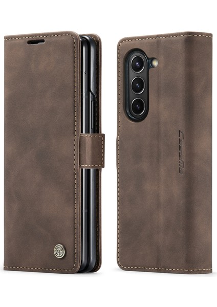 CASEME-013 Samsung Galaxy Z Fold5 Deri Kılıf (Yurt Dışından) fiyatları