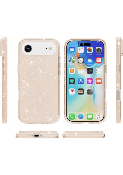 iPhone Air Için Terminator Simli Toz Telefon Kılıfı (Yurt Dışından) fiyatları
