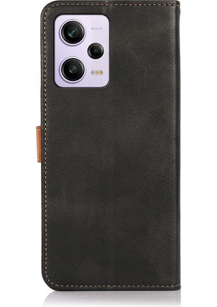 Xiaomi Redmi Note 12 Pro+ Çin Için Sığır Derisi Dokulu Pu Kılıf (Yurt Dışından) indirimleri