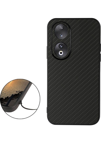 Honor 90 Için Karbon Fiber Dokulu Kılıf (Yurt Dışından) fiyatları