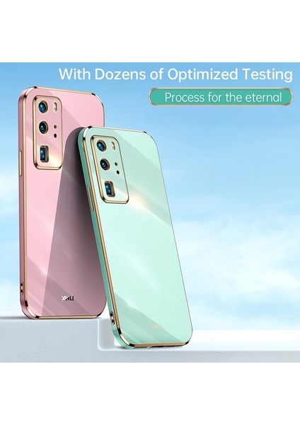 Huawei P40 Pro Için 6d Kaplama Altın Kenar Tpu Kılıf (Yurt Dışından) modelleri