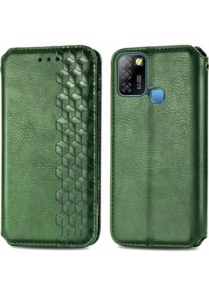 Infinix Smart 5 Için Kübik Preslenmiş Pu Kılıf (Yurt Dışından) fiyatları