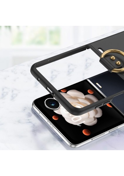 Honor Magic V Flip Için Yüzüklü Gkk Tam Kapsamlı Kılıf (Yurt Dışından) fırsatları